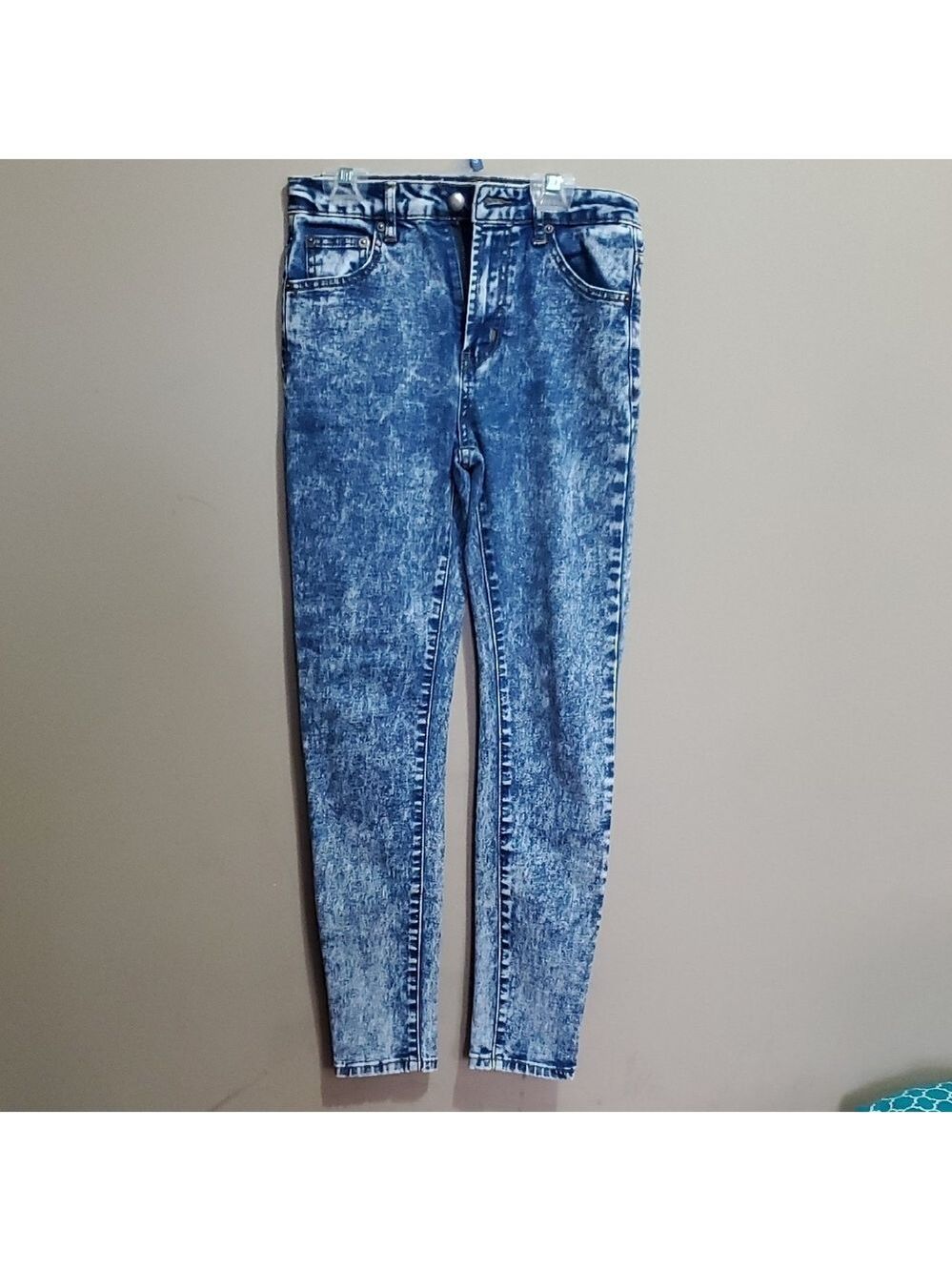 Forever 21 Women's Blue Acid Wash Jeans Size 25